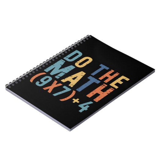 Do The Math 67 Meme Funny Six Seven Teacher  Notizblock (Linke Seite)