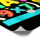 Do The Math 67 Meme Funny Six Seven Teacher Poster (Ecke)