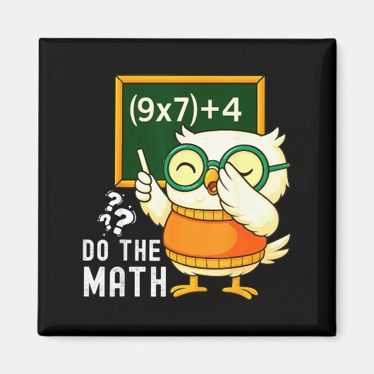 Do The Math 67 Meme Funny Six Seven Teacher Studen Magnet (Vorne)