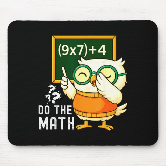 Do The Math 67 Meme Funny Six Seven Teacher Studen Mousepad (Vorne)