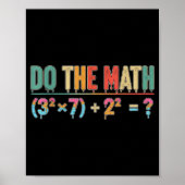 Do The Math 67 Meme Funny Teacher Six Seven Men Wo Poster (Vorne)