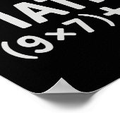 Do The Math 67 Meme  Poster (Ecke)