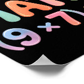 Do The Math 67 Six Seven 6 7 Poster (Ecke)