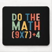 Do The Math 67 Six Seven Meme Teacher Student Men Mousepad (Vorne)