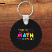 Do The Math 67 Teacher Meme Funny Schlüsselanhänger (Vorderseite)