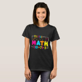 Do The Math 67 Teacher Meme Funny T-Shirt (Vorne ganz)