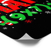 Do The Math Equation Christmas Math Teacher 6 7 Si Poster (Ecke)