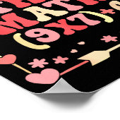 Do The Math Equation Valentine's Day Math Teacher Poster (Ecke)