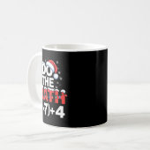 Do The Math Meme 6 7 Funny Christmas Holiday Humor Kaffeetasse (Vorderseite Links)