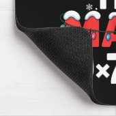 Do The Math Meme 6 7 Funny Christmas Holiday Humor Mousepad (Ecke)