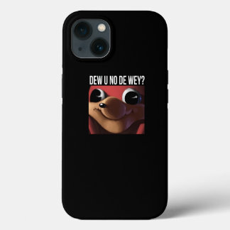Do U No De Wey Ugandan Knuckles Spicy Funny Meme iPhone 13 Hülle