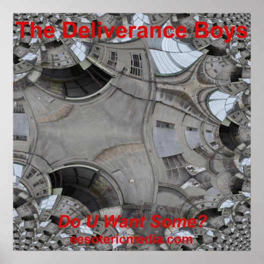 "Do U Woll some" 60cm x 60cm Poster (Vorne)