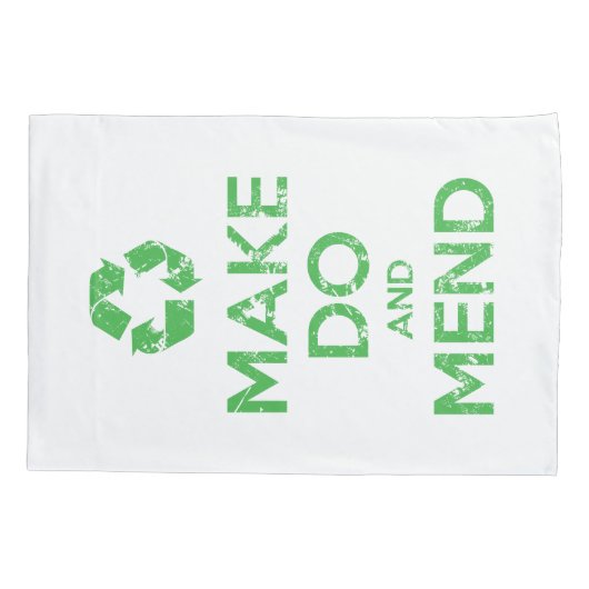 Do und Mend Pillow Case Kissenbezug (Rückseite)