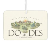 DO UT DES Logo als Autolufterfrischer (Vorderseite)