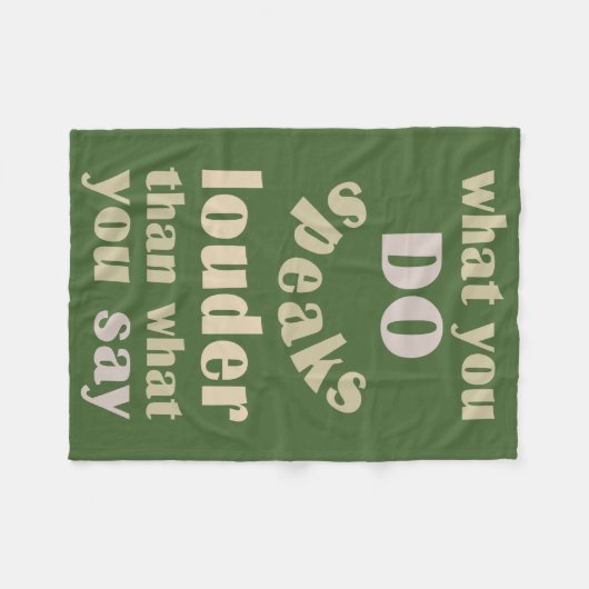 Do vs. Say Custom Fleece Decets (Vorderseite (Horizontal))