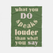 Do vs. Say Custom Fleece Decets (Vorderseite)