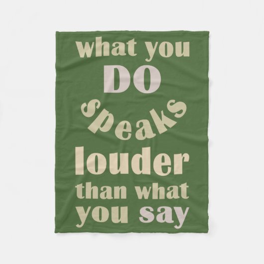 Do vs. Say Custom Fleece Decets (Vorderseite)