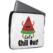 ❤️ 🍉 Do Watermelon Dance & Chill 😋 Laptopschutzhülle (Vorne Rechts)