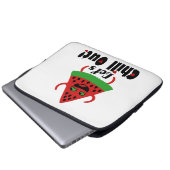 ❤️ 🍉 Do Watermelon Dance & Chill 😋 Laptopschutzhülle (Vorne Knopf)
