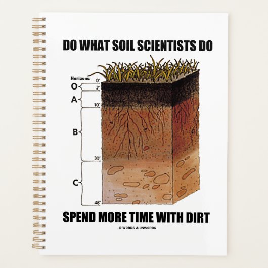 Do What Soil Scientists Do Spend More Time Dirt Planer (Vorderseite)