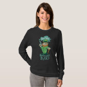 Do ya feel Lucky punk, Maffioso Leprechaun playing T-Shirt (Vorne ganz)