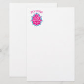 Do Yoga Briefpapier (Vorne/Hinten)