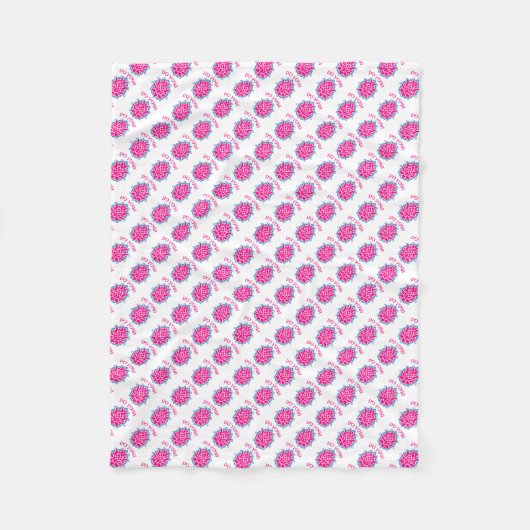 Do Yoga Fleecedecke (Vorderseite)