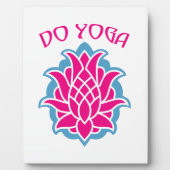 Do Yoga Fotoplatte (Vorderseite)