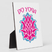 Do Yoga Fotoplatte (Seite)