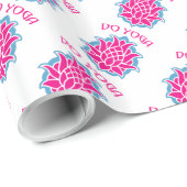 Do Yoga Geschenkpapier (Rolleneckpunkt)