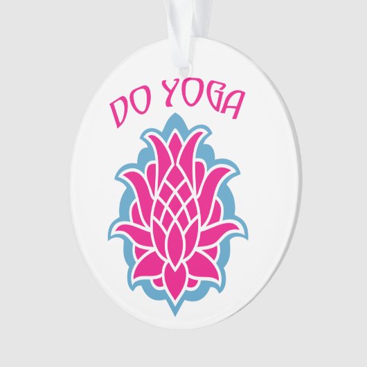 Do Yoga Ornament (Vorderseite)