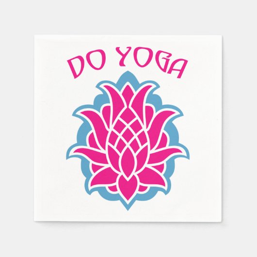 Do Yoga Serviette (Vorderseite)