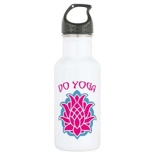 Do Yoga Trinkflasche (Vorderseite)