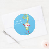 'Do You Crunchy' Glossy Round Aufkleber (Umschlag)