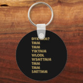 Do You Know The Muffin Man_ Dyktmm_ Funny Nostalgi Schlüsselanhänger (Vorderseite)