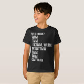 Do You Know The Muffin Man Dyktmm Funny Quote T-Shirt (Vorne ganz)
