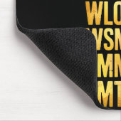 Do You Know The Muffin Man Dyktmm  Mousepad (Ecke)