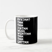 Do You Know The Muffin Man Dyktmm Nostalgia Funny Kaffeetasse (Links)