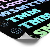 Do You Know The Muffin Man Dyktmm Nostalgia Funny  Poster (Ecke)