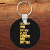 Do You Know The Muffin Man Dyktmm  Schlüsselanhänger (Vorderseite)