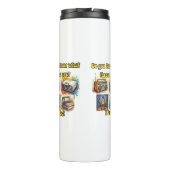 Do You Know What These Are? I Do! – Retro Thermosbecher (Rückseite)