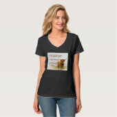 Do You Like My Coat Highland Cows T-Shirt (Vorderseite Vollansicht)