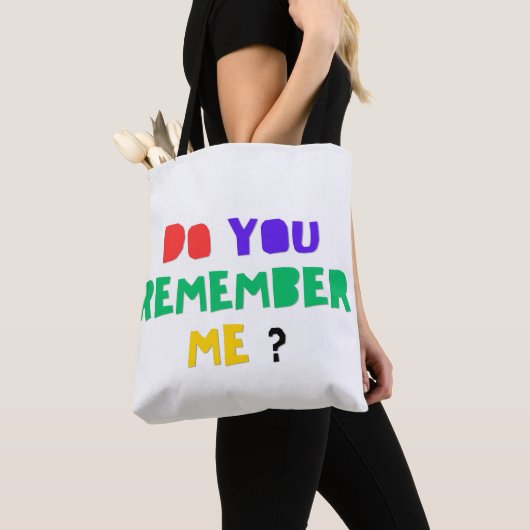 DO YOU REMEMBER ME Denim Jacket Tote Bag Tasche (Von Nahem)