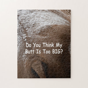 Do You Think My Butt Is Too Big? Buffalo Butt Puzzle