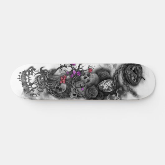 DOA MIA Schädel-Plattform Skateboard (Horizontal)