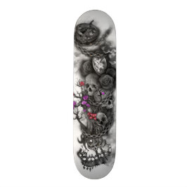 DOA MIA Schädel-Plattform Skateboard