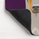 Dob erman Kopf, Kitz Mousepad (Ecke)