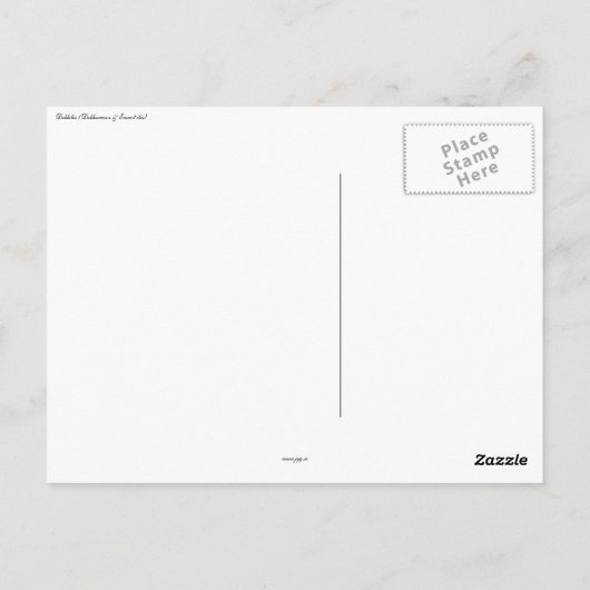 Dobbibis Postkarte (Rückseite)