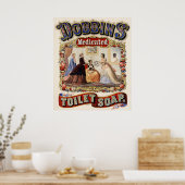 Dobbins' medikierte Toilettenseife - Vintage Poste Poster (Küche)