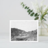 Dobbin's Saw Mill im Schwarzen Hügel Fotograf Postkarte (Stehend Vorderseite)